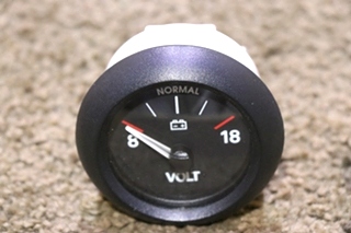 USED 7570-10007-01 FREIGHTLINER VOLT DASH GAUGE RV PARTS FOR SALE