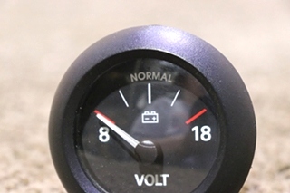 USED 7570-10007-01 FREIGHTLINER VOLT DASH GAUGE RV PARTS FOR SALE