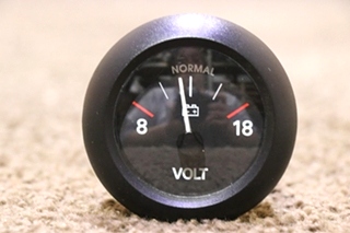 USED FREIGHTLINER VOLT DASH GAUGE 6913-00051-01 RV/MOTORHOME PARTS FOR SALE
