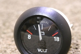 USED FREIGHTLINER VOLT DASH GAUGE 6913-00051-01 RV/MOTORHOME PARTS FOR SALE