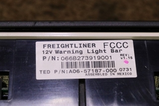USED A06-57187-000 FREIGHTLINER WARNING LIGHT BAR