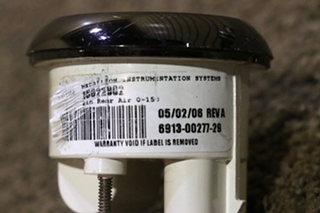 USED MEDALLION REAR AIR DASH GAUGE 6913-00277-29