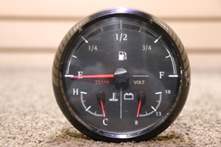 USED 6913-00275-29 MEDALLION 3 IN 1 FUEL / TRANS / VOLT DASH GAUGE