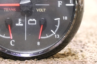 USED 6913-00275-29 MEDALLION 3 IN 1 FUEL / TRANS / VOLT DASH GAUGE