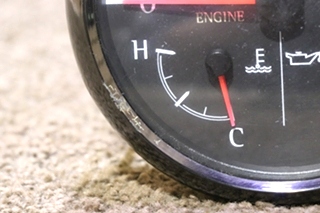 USED 3 IN 1 MEDALLION TACH / ENGINE / OIL DASH GAUGE