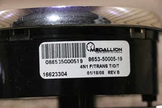 USED 8653-50005-19 MEDALLION 4 IN 1 FUEL / TRANS / OIL / ENGINE DASH GAUGE