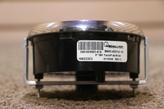 USED 3 IN 1 MEDALLION 8640-40014-19 TACH / FRONT / REAR DASH GAUGE