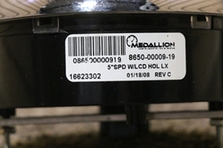 USED MEDALLION HOLIDAY RAMBLER SPEEDOMETER DASH GAUGE 8650-00009-19