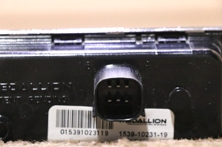 USED MEDALLION 1539-10231-19 10 BUTTON SWITCH PANEL