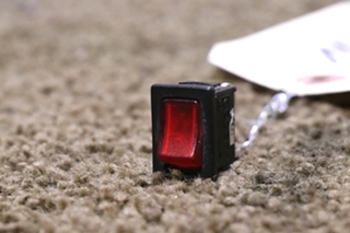 USED MIRROR HEAT RED LIGHT ROCKER SWITCH