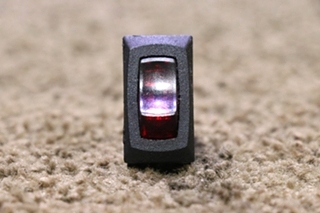 USED RED LIGHT ROCKER SWITCH