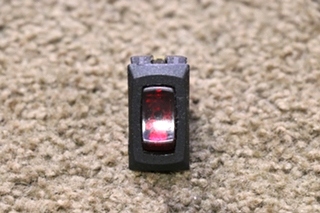 USED RED LIGHT ROCKER SWITCH