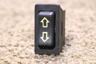 USED BLACK UP / DOWN ROCKER SWITCH 