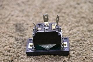 USED GREEN LIGHT OFF / ON ROCKER SWITCH