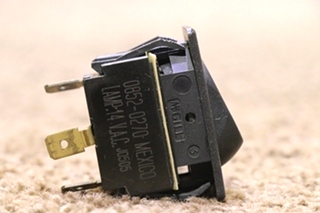 USED BLACK WITH RED LIGHT 0852-0270 SWITCH