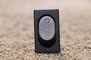 USED 0852-0270 BLACK WITH RED LIGHT SWITCH
