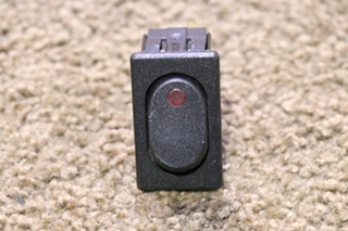 USED 0852-0270 BLACK WITH RED LIGHT SWITCH