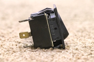 USED 0852-0270 BLACK WITH RED LIGHT SWITCH