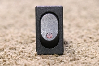 USED BLACK WITH RED LIGHT ROCKER SWITCH 0852-0270