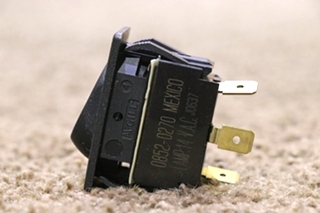 USED BLACK WITH RED LIGHT ROCKER SWITCH 0852-0270