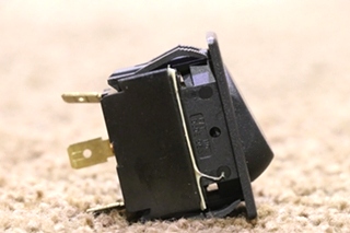 USED BLACK WITH RED LIGHT ROCKER SWITCH 0852-0270