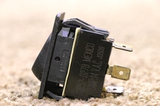 USED BLACK WITH RED LIGHT 0852-0270 ROCKER SWITCH