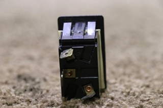 USED BLACK WITH RED LIGHT 0852-0270 ROCKER SWITCH
