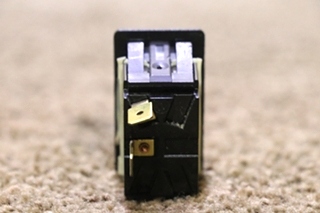 USED 0852-0113 BLACK ROCKER SWITCH