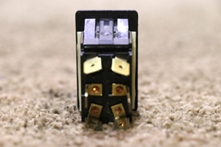 USED BLACK 0852-0105 ROCKER SWITCH