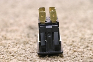 USED BLACK 0852-0105 ROCKER SWITCH