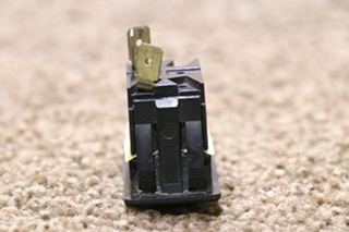 USED 0852-0106 BLACK ROCKER SWITCH