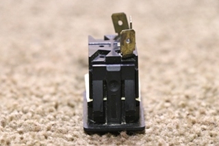 USED 0852-0106 BLACK ROCKER SWITCH