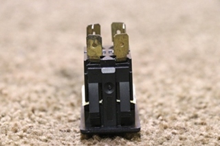 USED BLACK 0852-0105 ROCKER SWITCH