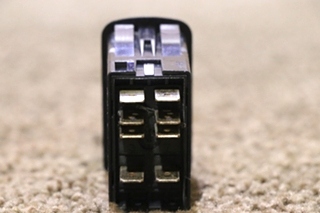 USED BLACK LIGHTED L24D1 ROCKER SWITCH