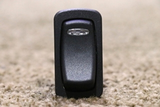 USED L11D1 LIGHTED BLACK ROCKER SWITCH