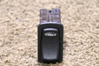 USED LIGHTED L11D1 BLACK ROCKER SWITCH