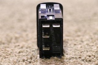 USED LIGHTED L11D1 BLACK ROCKER SWITCH