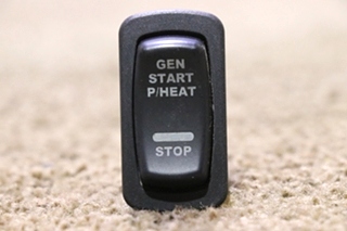 USED L18D1 GEN START P/HEAT STOP DASH SWITCH