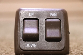 USED UP/DOWN / FAN DOUBLE SWITCH PANEL