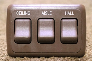 USED TRIPLE SWITCH CEILING / AISLE / HALL PANEL
