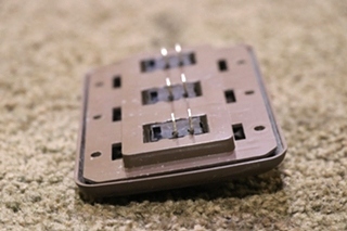 USED CEILING / AISLE / HALL TRIPLE SWITCH PANEL