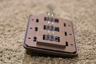 USED CEILING / AISLE / HALL TRIPLE SWITCH PANEL