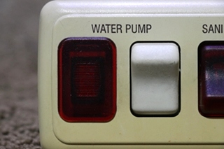 USED WATER PUMP / SANI CON / HOSE REEL SWITCH PANEL