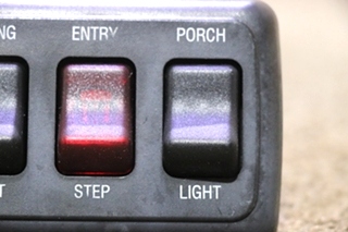 USED LUGGAGE / CEILING / ENTRY / PORCH SWITCH PANEL