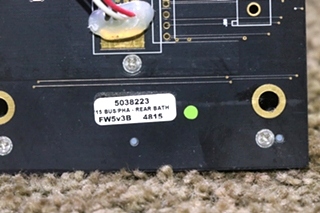 USED 5038223 VIMAR 6 BUTTON SWITCH PANEL