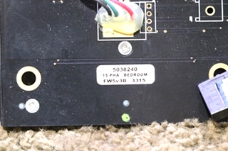 USED VIMAR 5038240 6 BUTTON SWITCH PANEL