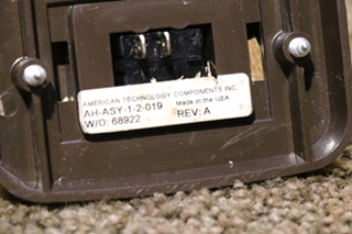 USED AH-ASY-1-2-019 SOFFIT SWITCH PANEL