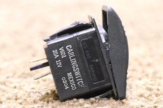 USED BLACK ROCKER SWITCH V6D1