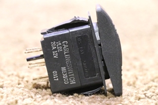 USED VLD1 BLACK ROCKER SWITCH
