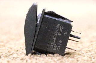 USED BLACK ROCKER SWITCH V6D1